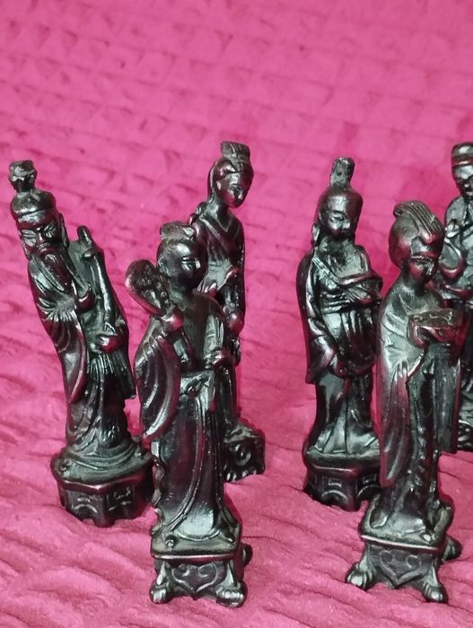Lot 7 statuete chinezești
