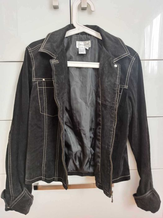 Спортни кожени якета – естествен велур