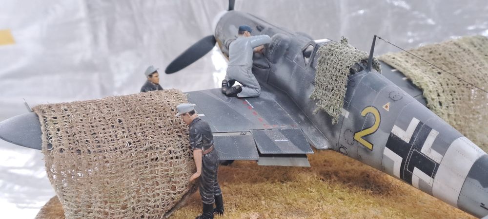 Сборная модель самолёта BF-109 G-6