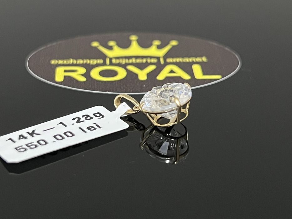 Bijuteria Royal CB : Pandantiv aur 14K 1,23 grame