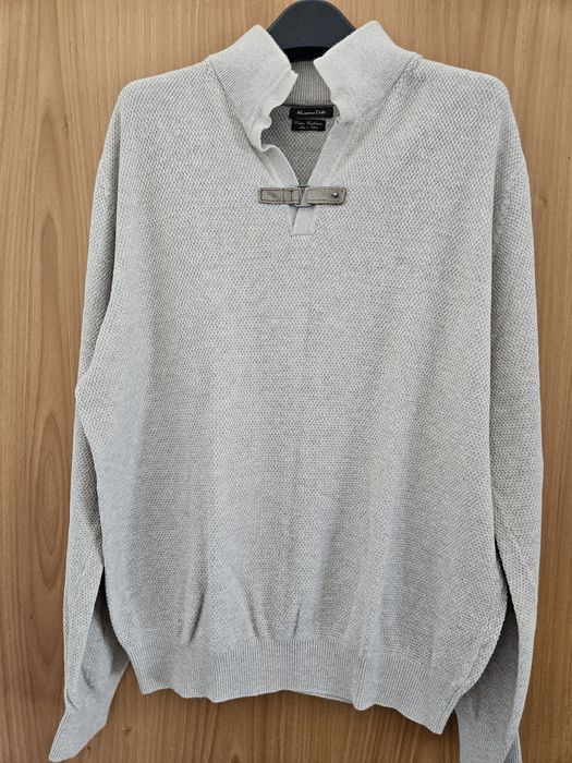 Pulover Massimo Dutti – Cotton & Cashmere – Mărimea L – Bej