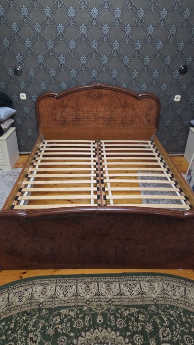 Кровать, б/у, без матраса