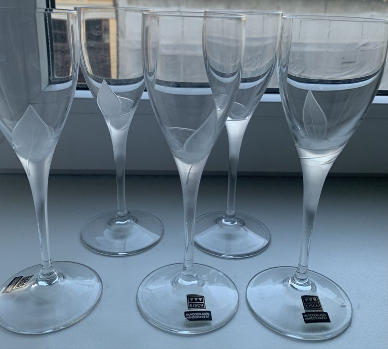 Set pahare lucrate manual