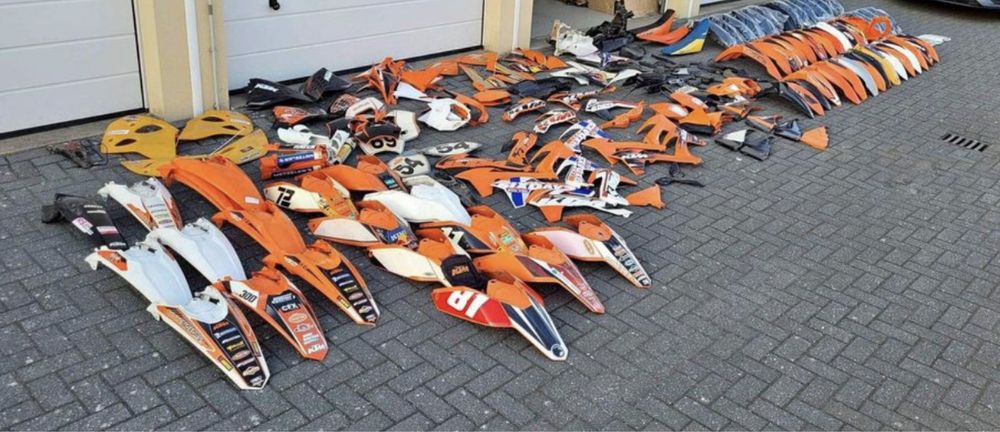 Пластмаси за КТМ, Хускварна, Ямаха, Сузуки, Кавазаки, Хонда