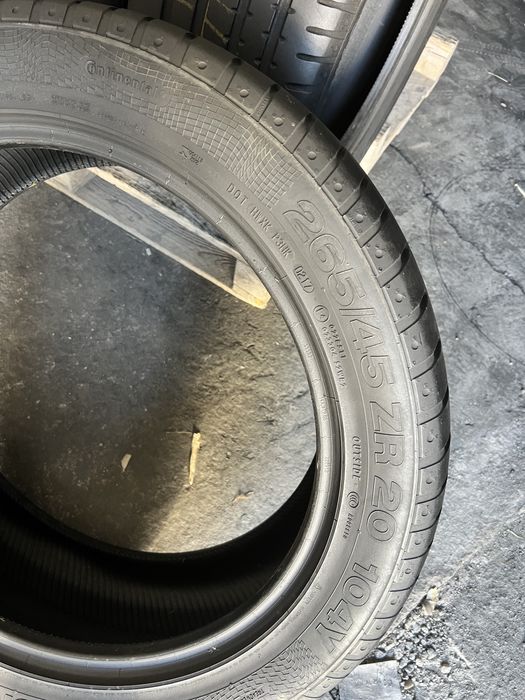 4 anvelope vara 265/45/20 , Continental !