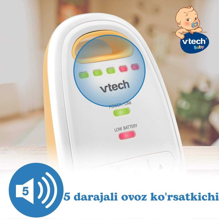 Vtech DM 111 Audio monitor- Motorola MBP21 Audio monitor - Радионяня