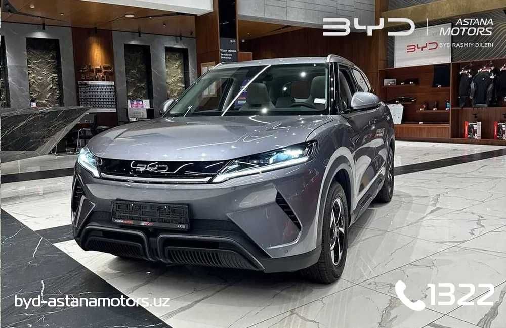 BYD YUAN UP EV Официальный Астана Моторс Юнусабад машина в наличии!!