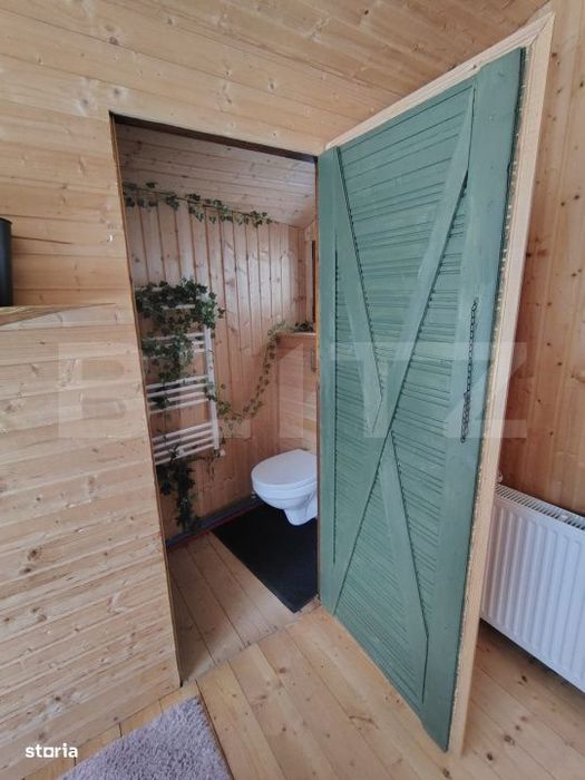 Cabana cocheta 4 camere, 130 mp utili, 180 mp teren, in Somesu Cald