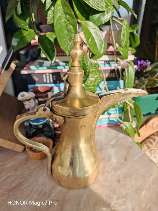 Dallah cafetieră arabă veche