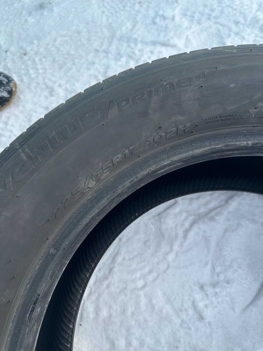 Шины HANKOOK  Б/у 2 месяц R17