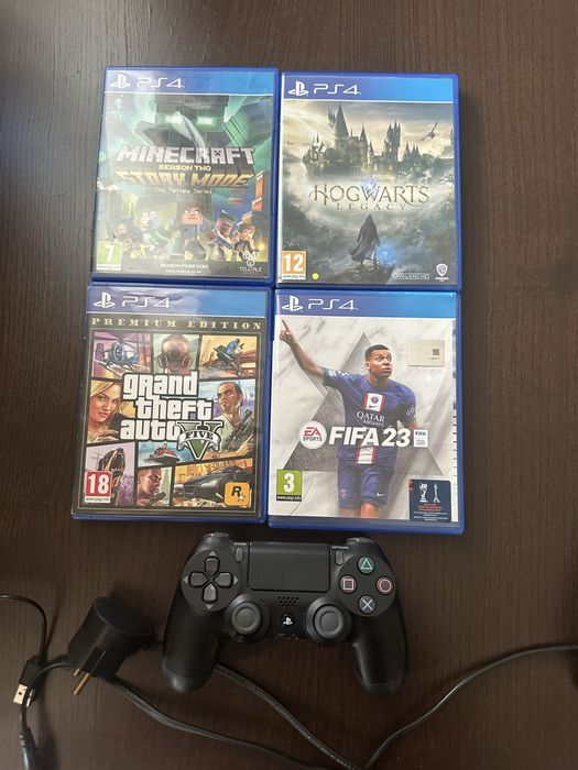 Ps4 slim 1tb отличен