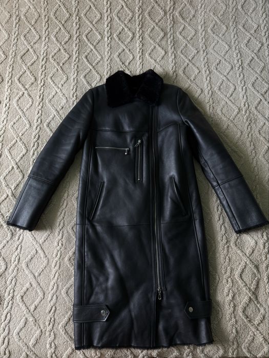 Дубленка натуральная из овчины меринос