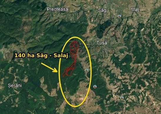 Padure Salaj: de la 7 ha la 318 ha