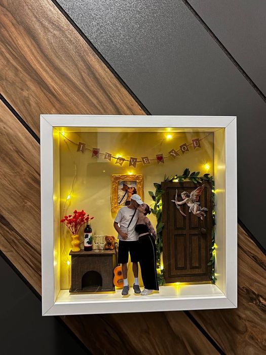 3D рамка-нощник по снимка | персонален подарък Варна