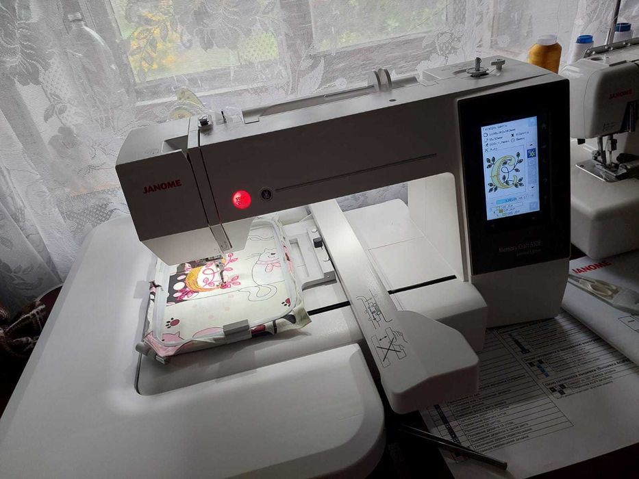 продам вышивальную машинку Janome Memory Craft 550E