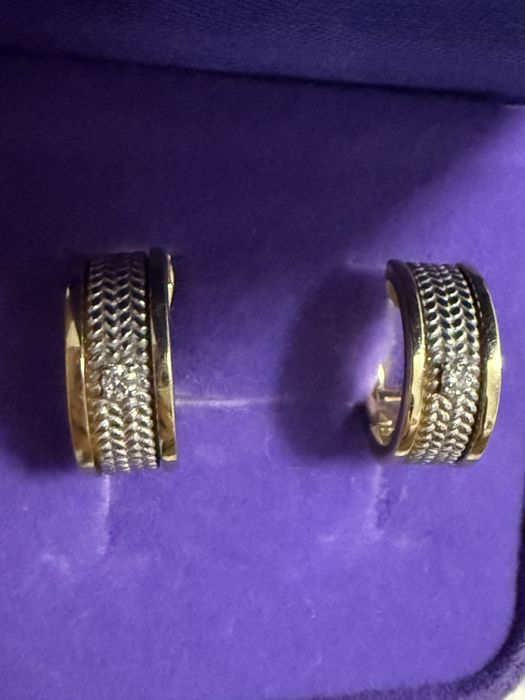 Бриллиантовые серьги