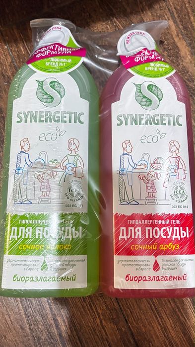 Гель для мыть посуды, литр