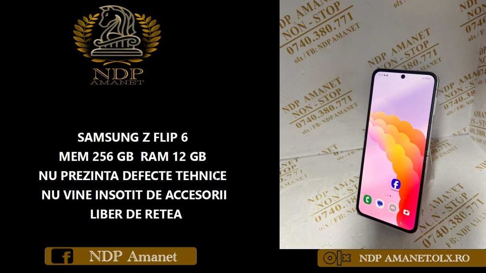 NDP Amanet Calea Mosilor 298  SAMSUNG Z FLIP 6 (35528)