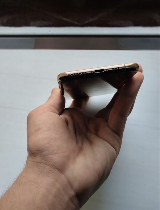 Iphone xs 256gb gold face bor