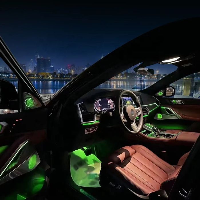 Set capace boxe lumina ambientala BMW X6 G06 2019 -