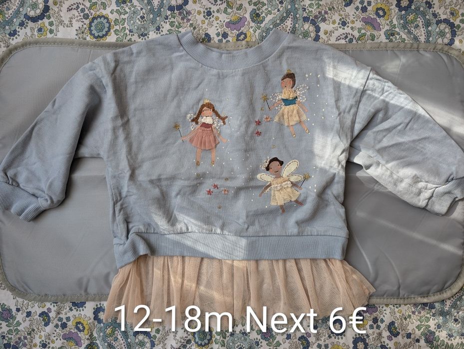 Дрехи Next/Benetton/Reserved 12-18 м