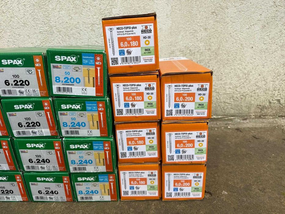 Suruburi Wurth Spax Heco pentru lemn