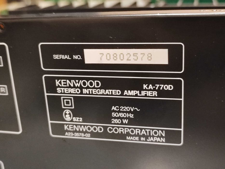 amplificatoare Nikko NA-390 II cu sunet superb, Kenwood KA-770D, Fisher CA-869