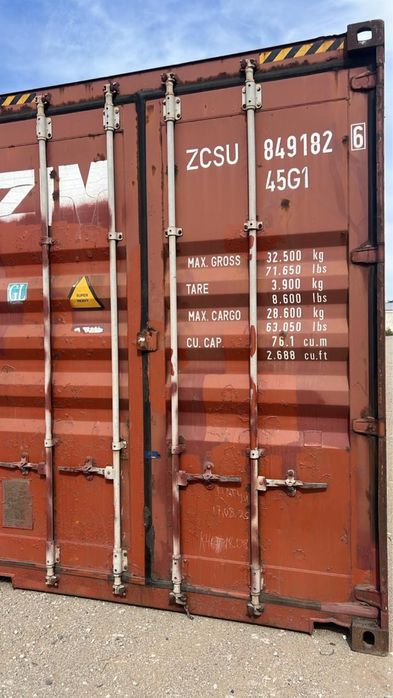 Контейнера 40 футовые