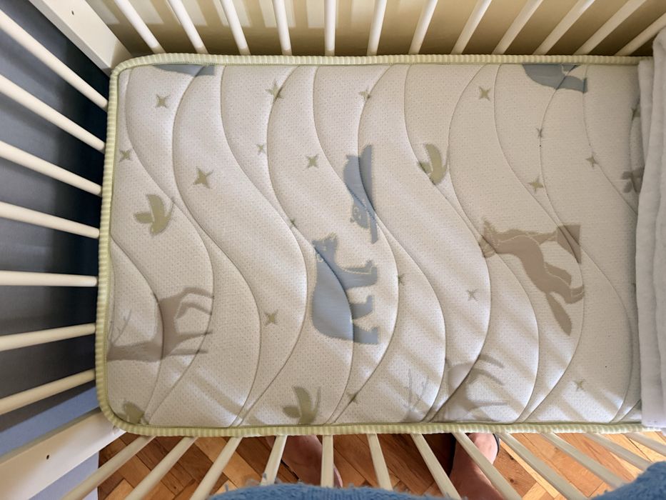 IKEA GULLIVER 60x120 + матрак iSleep (почти нов) + обиколник