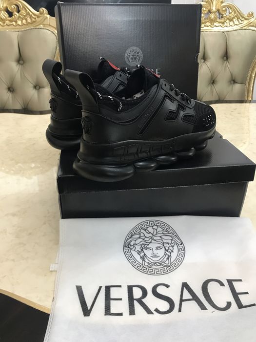 Adidasi Versace Chain blek nou