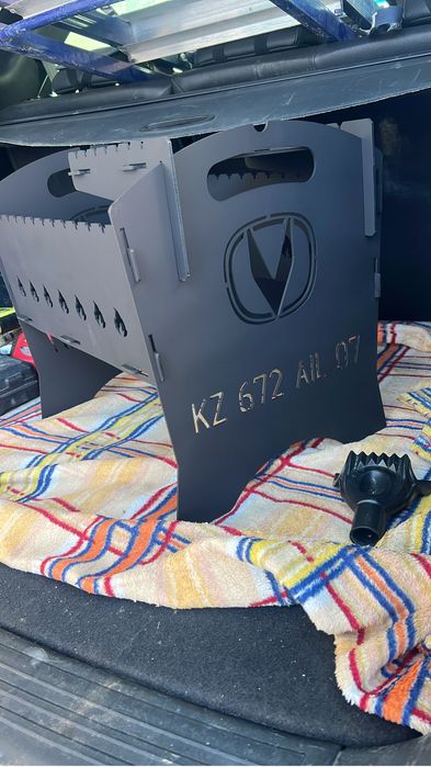 Мангал складной именной