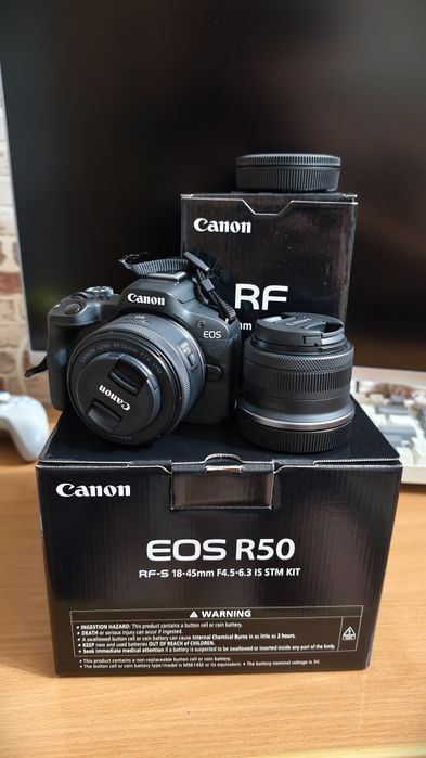 Canon R50 с объективами