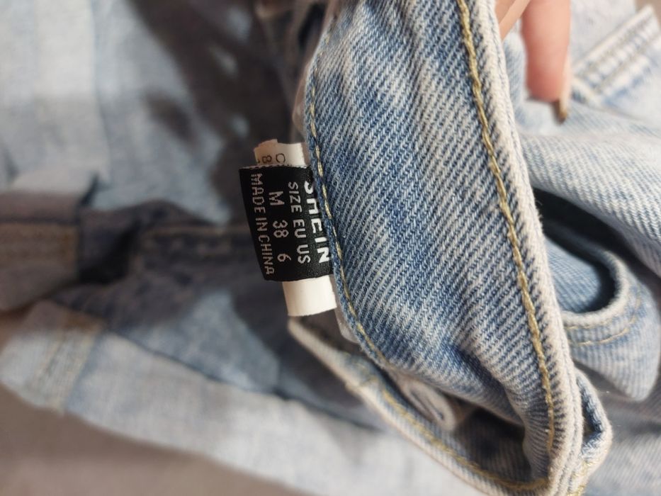 Дънкови къси панталони