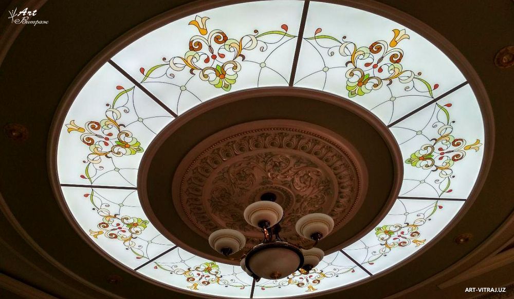 Rombik oynalar, orgsteklo, vitraj eng sifatli G-GLASSDA