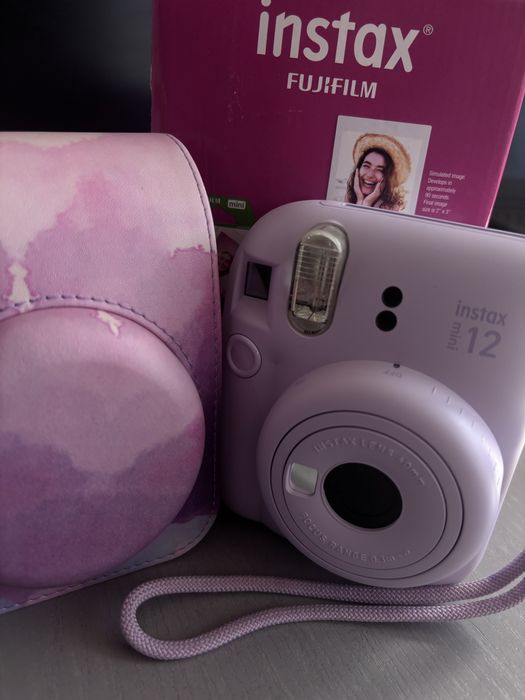 Instax Mini 12 новый + чехол в подарок +