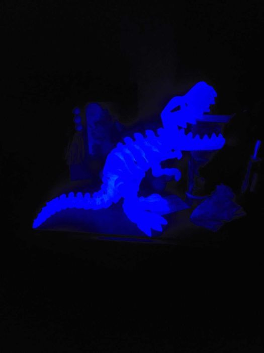 PLA Glow in Dark Filament, ПЛА Филамент Светещ (Нишка) за 3Д Принтер