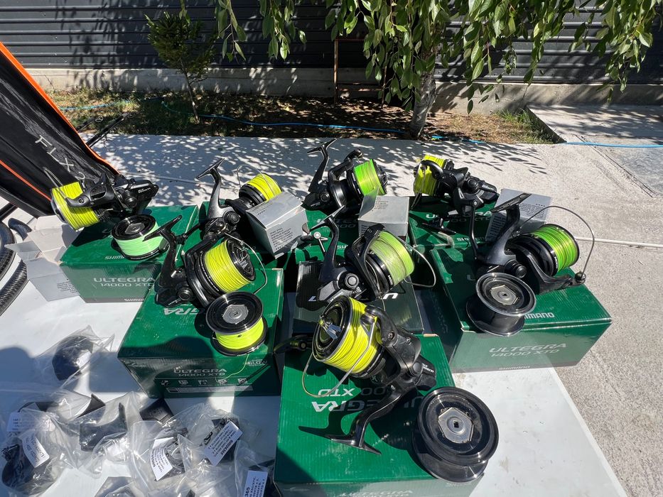 mulinete shimano ultegra xtd 14000,lansete Flx 20 din 2 tronsoane 390