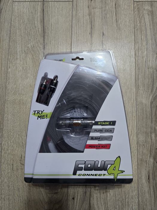 Kit cablu alimentare Four Connect,4-PKIT10, Stage1, 8 AWG (10 mm2)