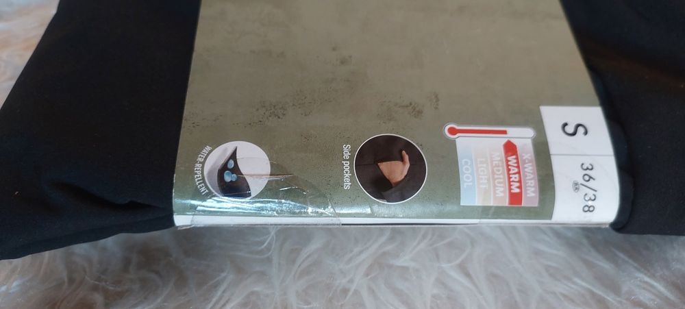 Черно Термояке Thermal Softshell jacket Crivit