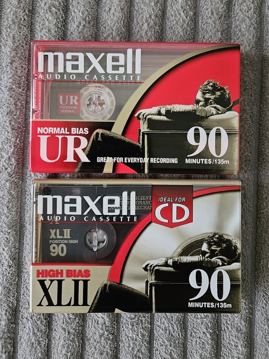 2 Casete Audio Maxell 90 USA