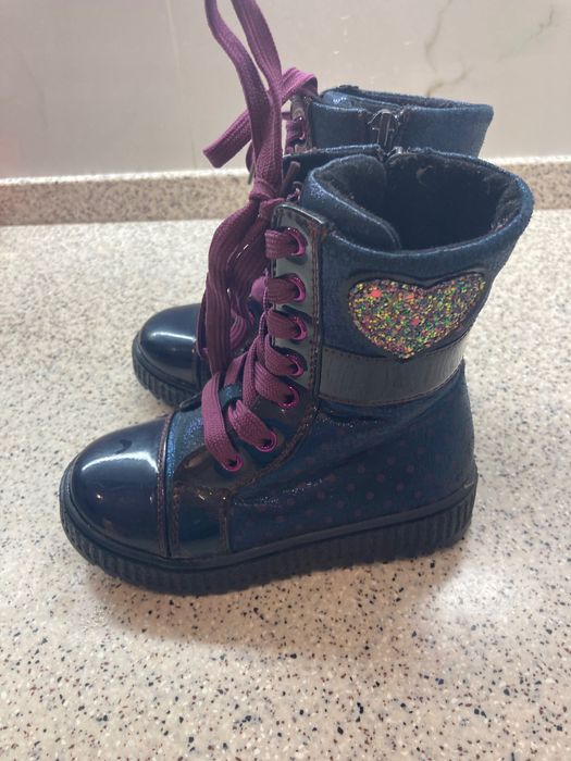Ботинки для девочки демисезон, 25 размер