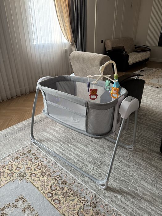 Детская кровать качеля