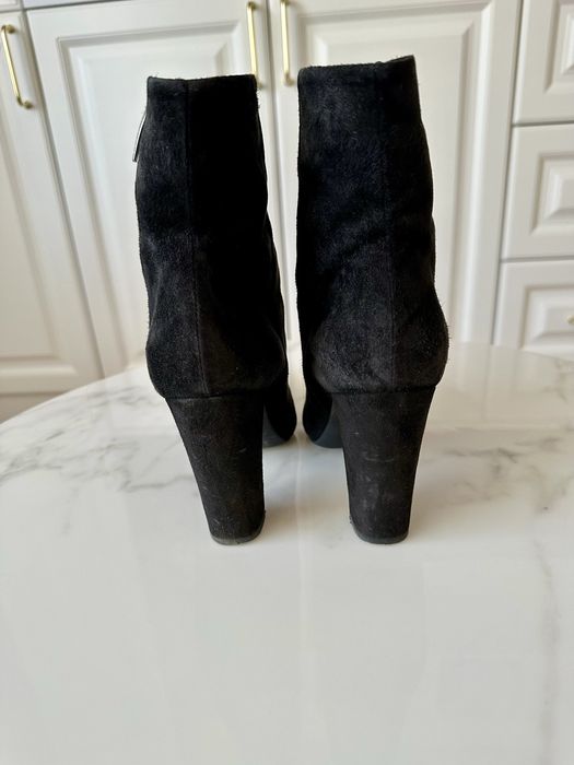 Botine Anna Cori din piele intoarsa - 37 - 10 cm