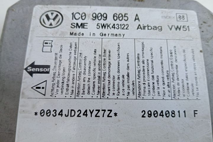 Modul airbag   1C0909605A Volkswagen VW Golf a 4-a generatie