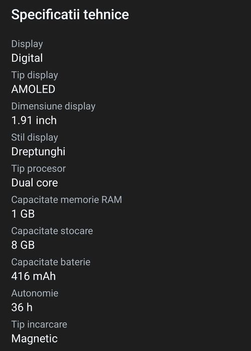 Smartwatch Oppo Watch
