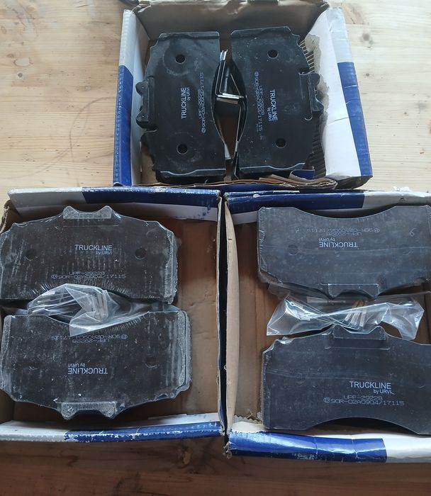 Placute de frana Volvo fh/fm/fl ani 1998-2018 3 seturi noi