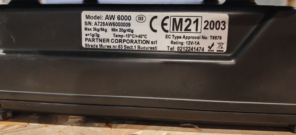 Cantar electronic Profesional Partner AW6000