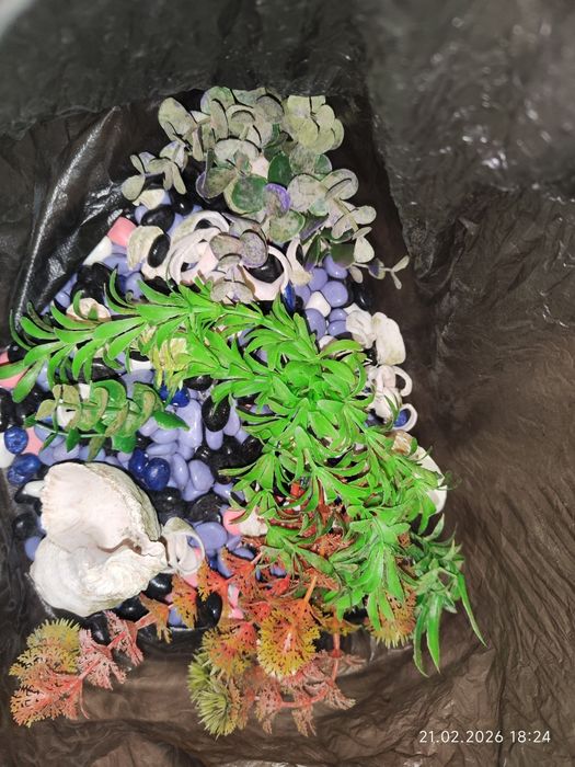 Аквариум 25л в комплекте.