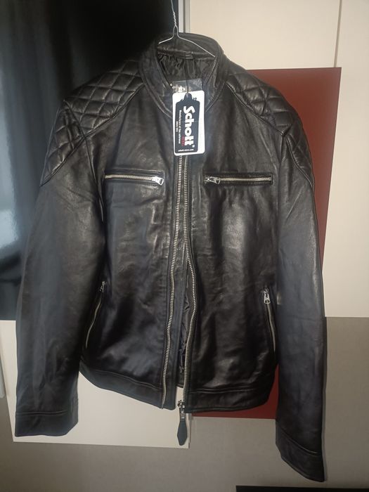 Geaca de piele Schott marimea Xl