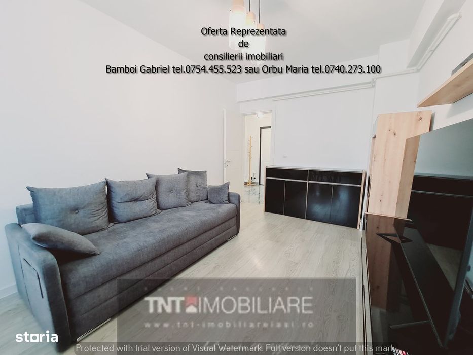 Apartament 2 Camere de inchiriat Premium Bloc Nou Zona Centru – Palas